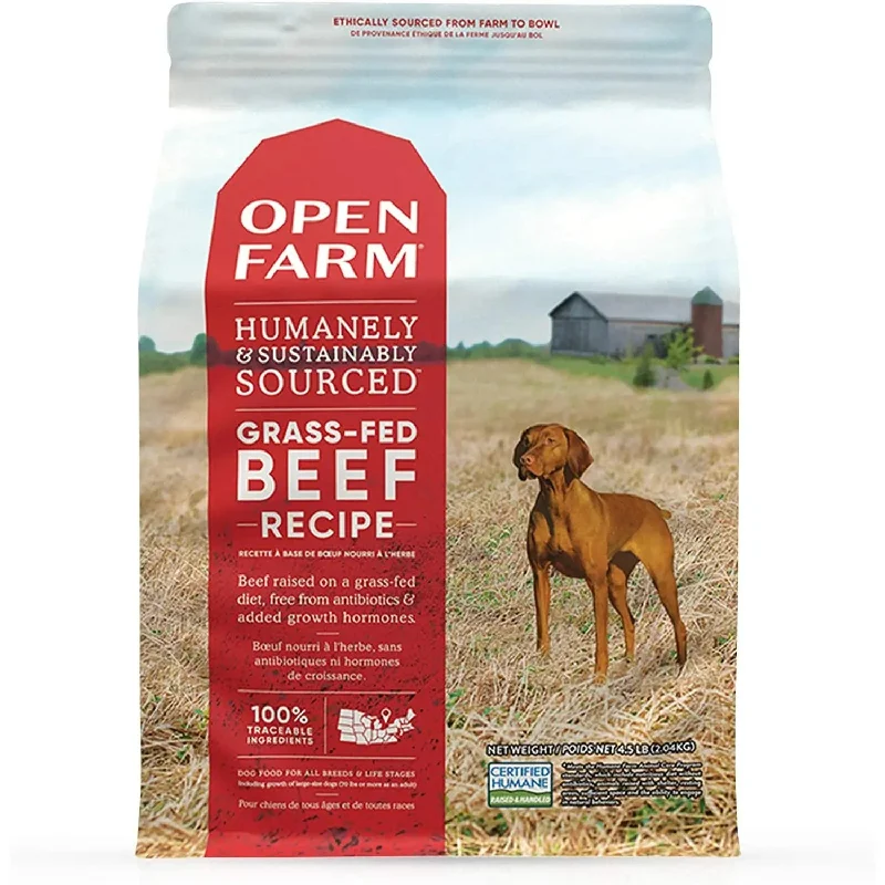 OPEN FARM Grass-Fed Beef Grain Free Dry Dog Food