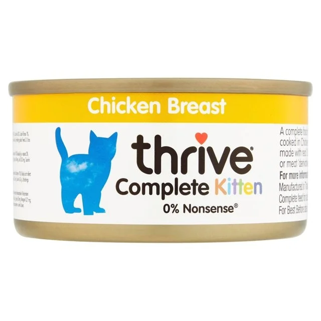 Thrive Complete Kitten Chicken Breast 75g (Pack of 12)