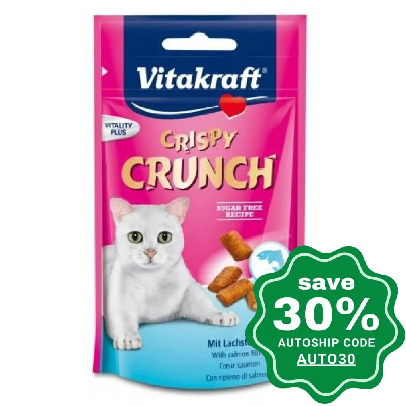 Vitakraft - Crispy Crunch with Salmon for Cats - 60G