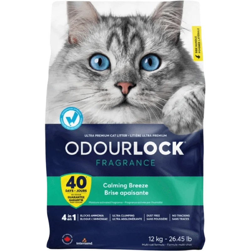 Clumping Cat Litter - ODOURLOCK - Fragrance - Calming Breeze